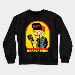 the horror punk Crewneck Sweatshirt